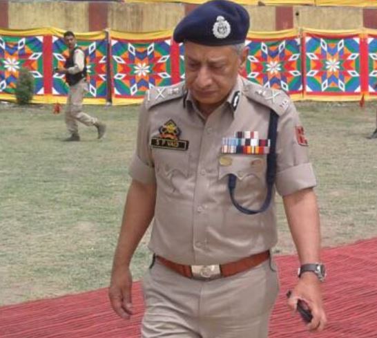 Jammu And Kashmir Police Chief Sp Vaid Removed Tehelka